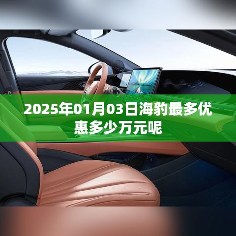 2025年1月3日海豹优惠信息大揭秘，最高优惠多少万元？