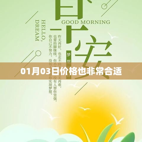 01月03日超值价格，不容错过！