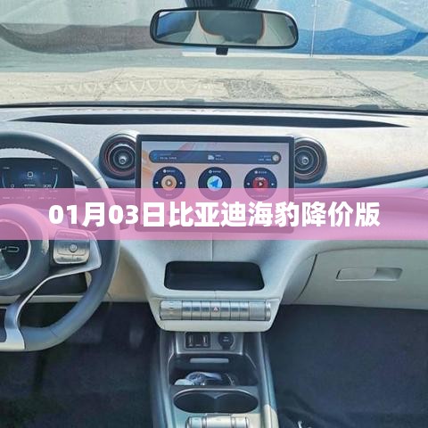 比亚迪海豹降价版上市，新价格更亲民