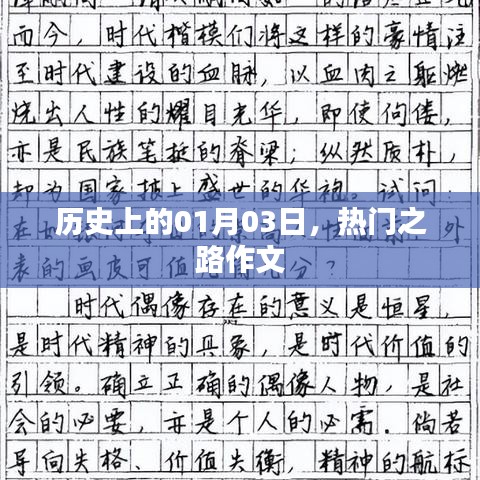 历史上的重要日子，探寻热门之路作文