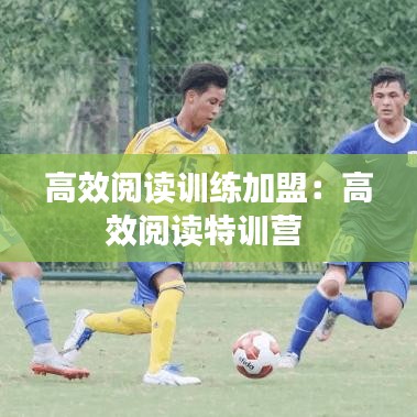 高效阅读训练加盟：高效阅读特训营 