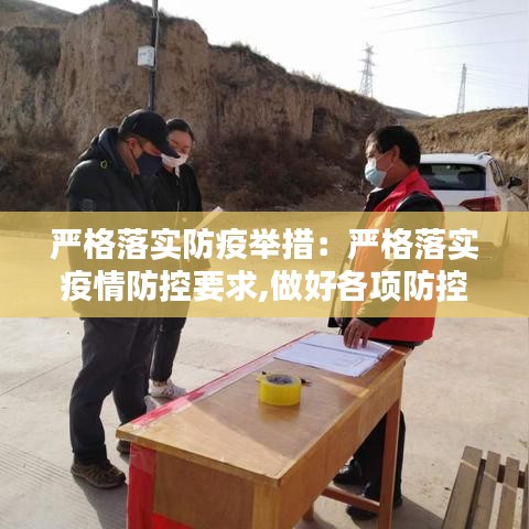 严格落实防疫举措：严格落实疫情防控要求,做好各项防控措施 