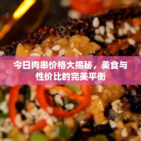 今日肉串价格大揭秘，美食与性价比的完美平衡