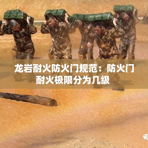 龙岩耐火防火门规范：防火门耐火极限分为几级 