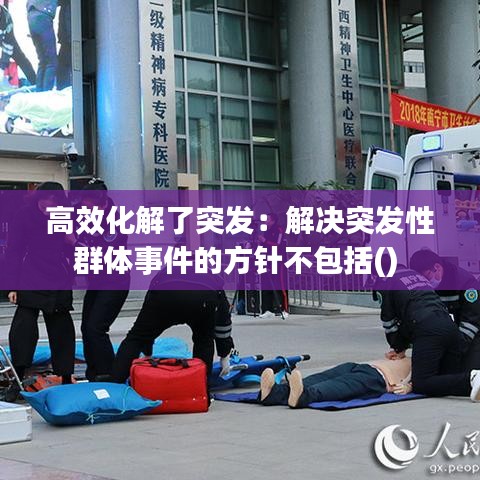 高效化解了突发：解决突发性群体事件的方针不包括() 