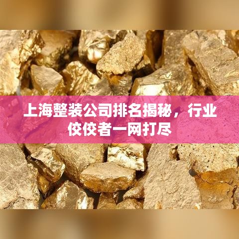 上海整装公司排名揭秘，行业佼佼者一网打尽