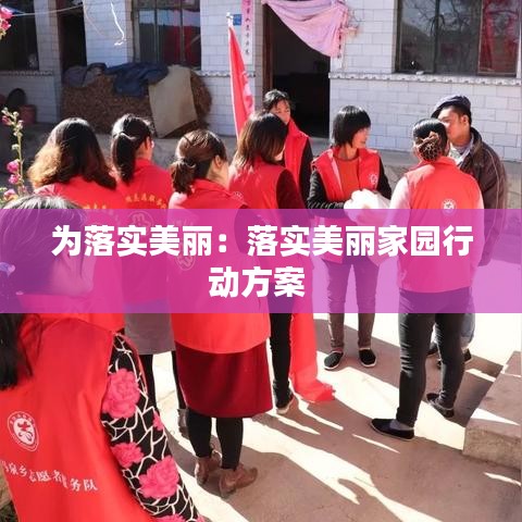 为落实美丽：落实美丽家园行动方案 