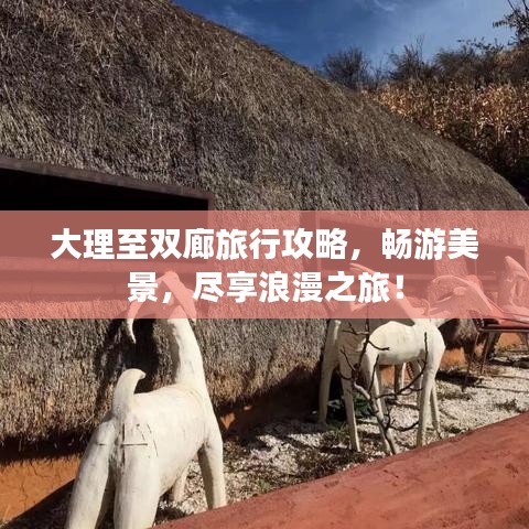 大理至双廊旅行攻略，畅游美景，尽享浪漫之旅！