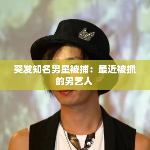 突发知名男星被捕：最近被抓的男艺人 