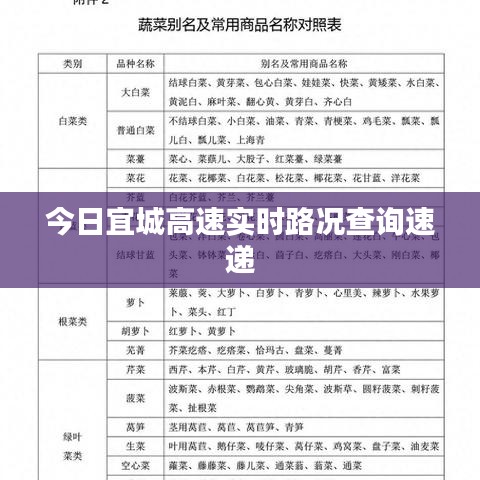 今日宜城高速实时路况查询速递