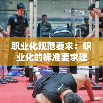 职业化规范要求：职业化的标准要求建立什么体系 