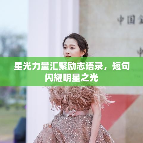 星光力量汇聚励志语录，短句闪耀明星之光