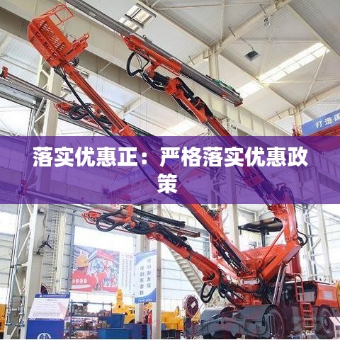 落实优惠正：严格落实优惠政策 