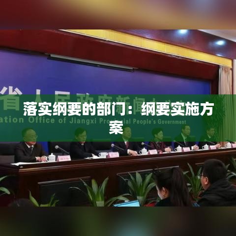 落实纲要的部门：纲要实施方案 