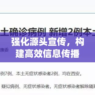 强化源头宣传，构建高效信息传播策略，提升品牌影响力