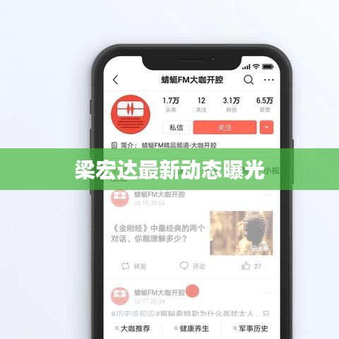 梁宏达最新动态曝光
