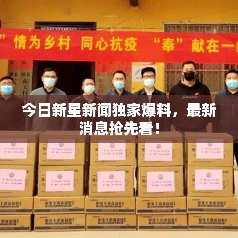 今日新星新闻独家爆料，最新消息抢先看！