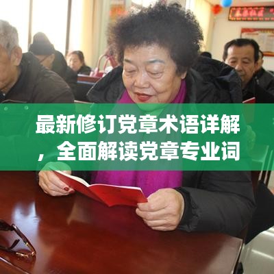 最新修订党章术语详解，全面解读党章专业词汇