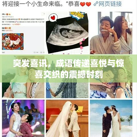 突发喜讯，成语传递喜悦与惊喜交织的震撼时刻