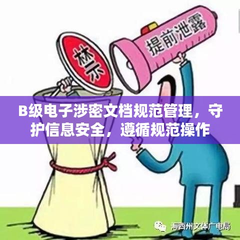 B级电子涉密文档规范管理，守护信息安全，遵循规范操作