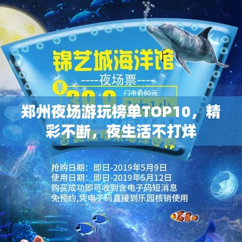 郑州夜场游玩榜单TOP10，精彩不断，夜生活不打烊