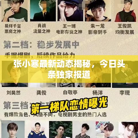 张小寒最新动态揭秘，今日头条独家报道