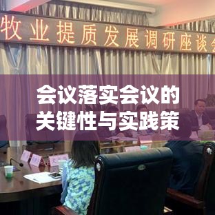 会议落实会议的关键性与实践策略探讨