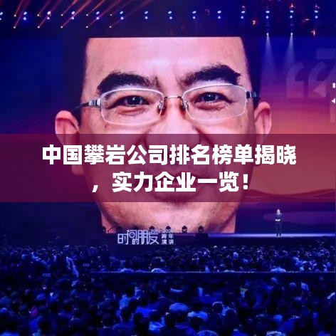 中国攀岩公司排名榜单揭晓，实力企业一览！