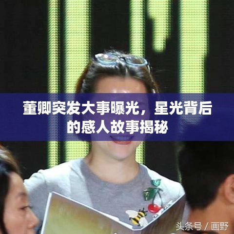董卿突发大事曝光，星光背后的感人故事揭秘