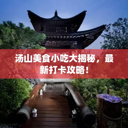 汤山美食小吃大揭秘，最新打卡攻略！