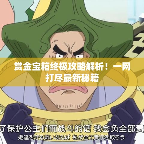 赏金宝箱终极攻略解析！一网打尽最新秘籍