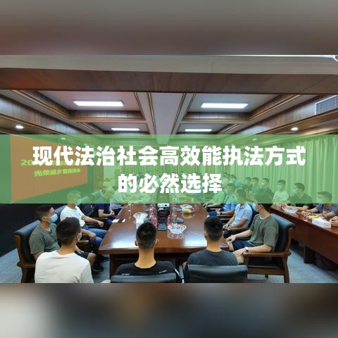 现代法治社会高效能执法方式的必然选择